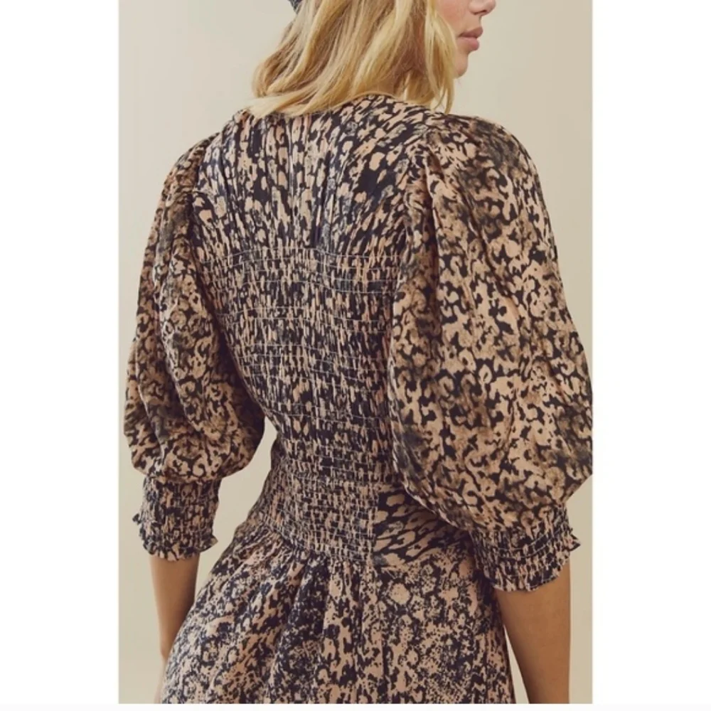 Free People String Of Hearts Maxi Dress In Cream Combo